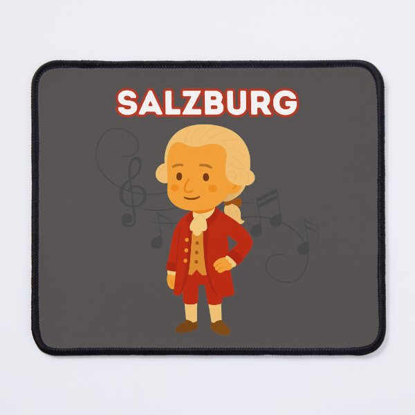 Item preview, Genius from Salzburg – Mozart Illustration designed and sold by mycreastyle.