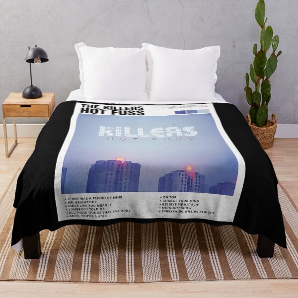 Item preview, Hot Fuss The Killers Newspaper Lyrics Album Cover designed and sold by WanTry.