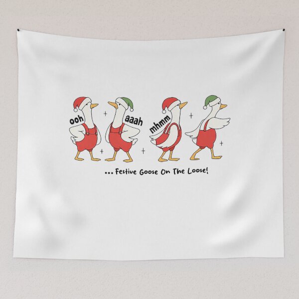 Item preview, Funny Xmas On Silly Festive The Goose Goose Quote Loose designed and sold by Rackaam777Art.