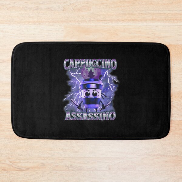Item preview, Italian Brainrot Cappuccino Assassino, Funny Cappuccino Meme T-Shirt designed and sold by CathyBabson.