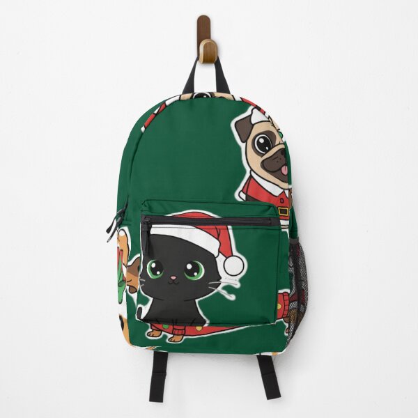 Item preview, Cute Christmas Pets Sticker Pack designed and sold by MuseAI.