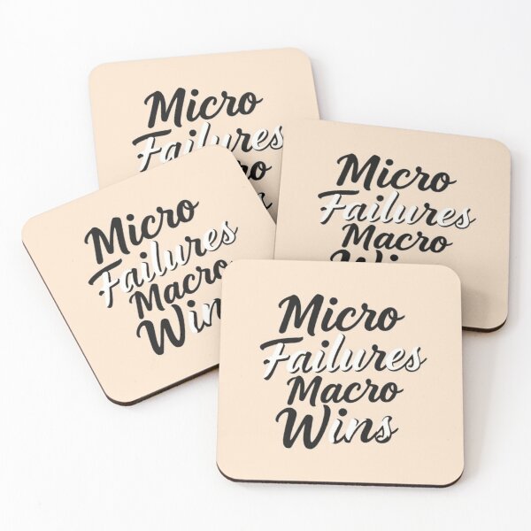 Item preview, Micro Failures Macro Wins  designed and sold by Quotesbuyus.