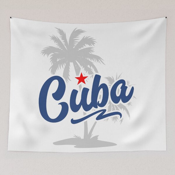 Item preview, CUBA HANDWRITTEN WITH PALM TREE BY SUBGIRL designed and sold by SUBGIRL.