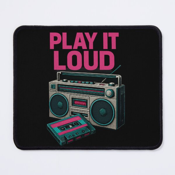 Item preview, Retro Tech Nostalgia – Play It Loud designed and sold by Paninides.