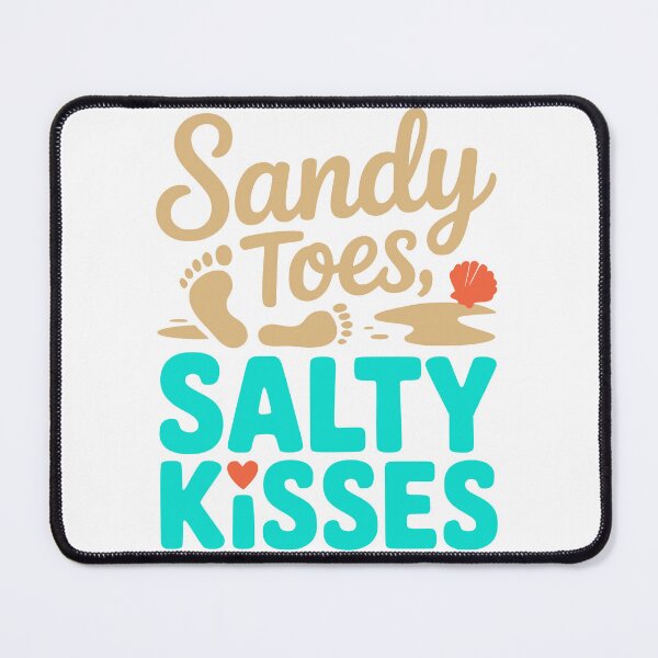 Item preview, Sandy Toes and Salty Kisses designed and sold by CoastalCraze.