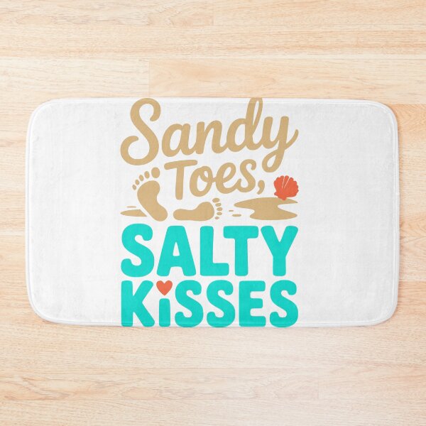 Item preview, Sandy Toes and Salty Kisses designed and sold by CoastalCraze.