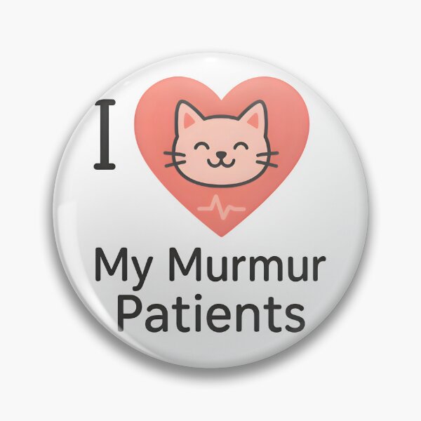 Item preview, I Love My Murmur Patients – Cute Veterinary Cardiology Design designed and sold by Bettybee00.