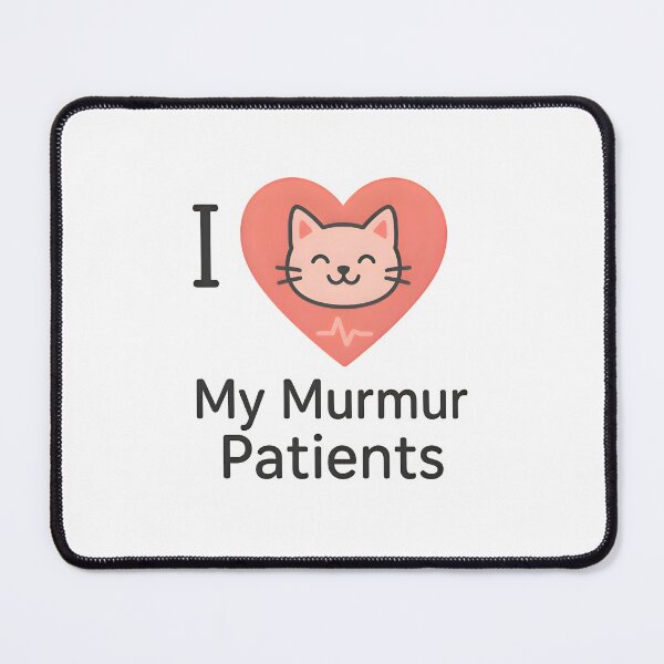 Item preview, I Love My Murmur Patients – Cute Veterinary Cardiology Design designed and sold by Bettybee00.
