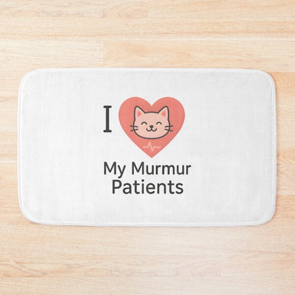 Item preview, I Love My Murmur Patients – Cute Veterinary Cardiology Design designed and sold by Bettybee00.