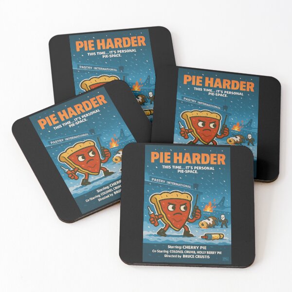Item preview, Pie Hard II - Pie Harder designed and sold by WheelieGdArt.