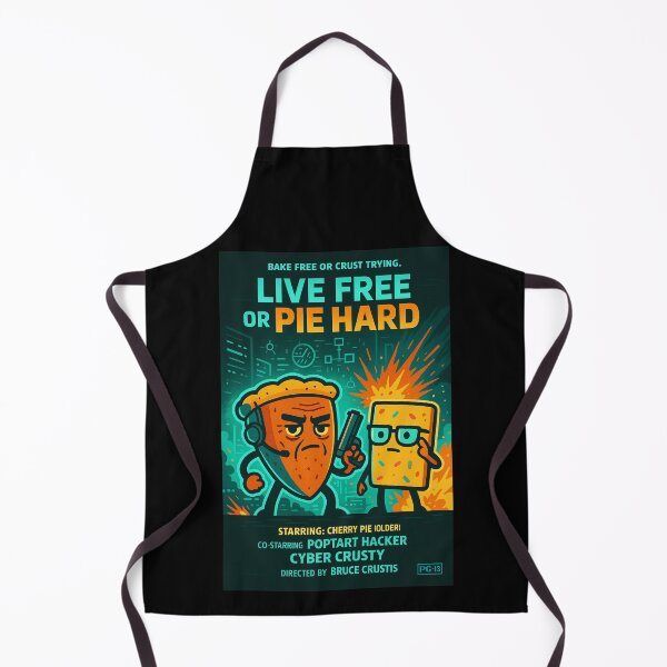 Item preview, Pie Hard IV - Live Free or Pie Hard designed and sold by WheelieGdArt.