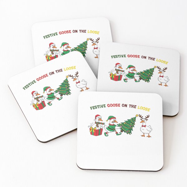 Item preview, Xmas On Festive Quote Funny The Goose Loose Silly Goose designed and sold by Rackaam777Art.