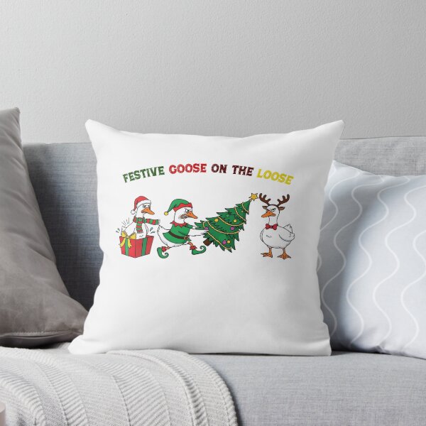 Item preview, Xmas On Festive Quote Funny The Goose Loose Silly Goose designed and sold by Rackaam777Art.