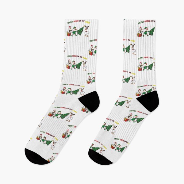 Item preview, Xmas On Festive Quote Funny The Goose Loose Silly Goose designed and sold by Rackaam777Art.