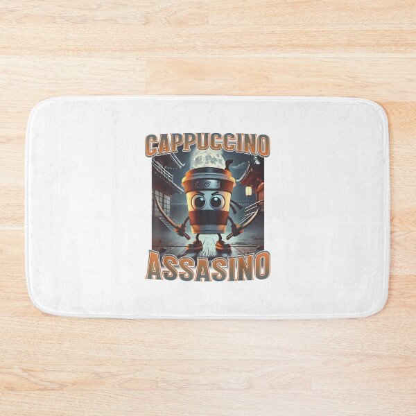 Item preview, Italian Brainrot Cappuccino Assassino, Funny Cappuccino Meme T-Shirt designed and sold by BeaceHowell.