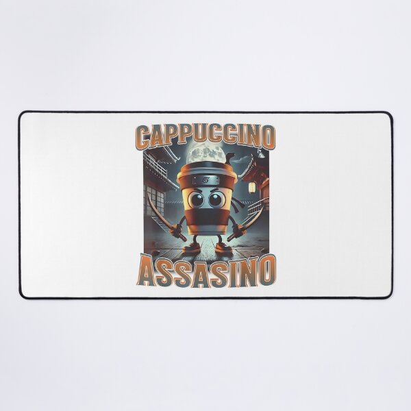 Item preview, Italian Brainrot Cappuccino Assassino, Funny Cappuccino Meme T-Shirt designed and sold by BeaceHowell.