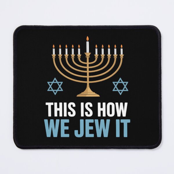 Item preview, Funny Jewish Hanukkah Holiday This Is How We Jew It designed and sold by brynatshop.