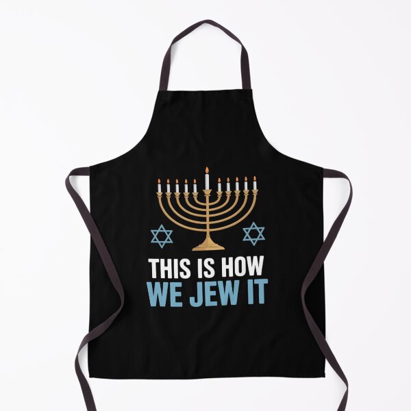 Item preview, Funny Jewish Hanukkah Holiday This Is How We Jew It designed and sold by brynatshop.