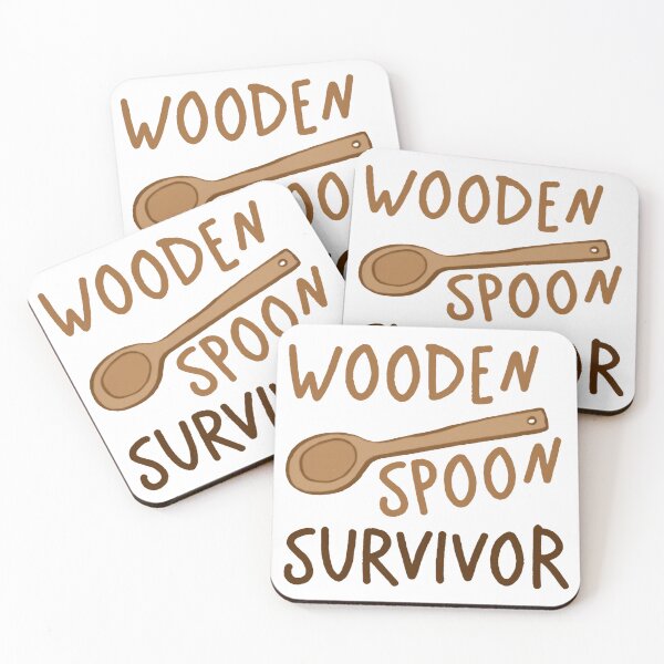 Item preview, Wooden Spoon Survivor - I Survived the Wooden Spoon Childhood Humor designed and sold by HumansStuck12.