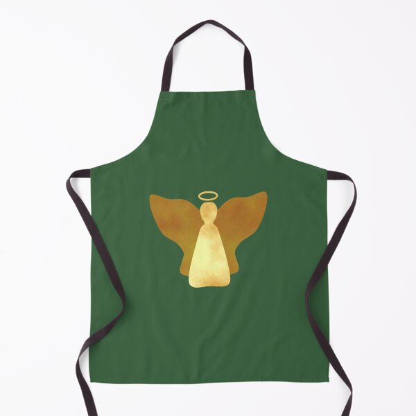 Item preview, Golden Angel on green - Calm, Sensory-Friendly designed and sold by CreaTwinkles.