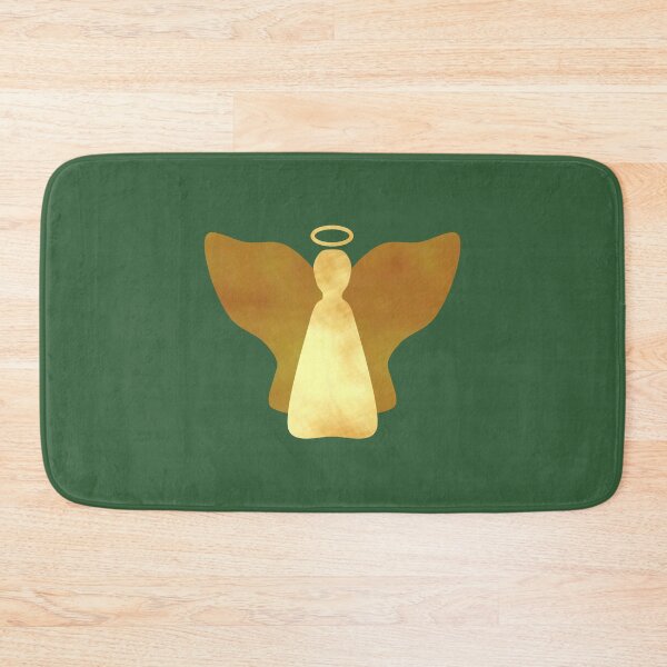 Item preview, Golden Angel on green - Calm, Sensory-Friendly designed and sold by CreaTwinkles.