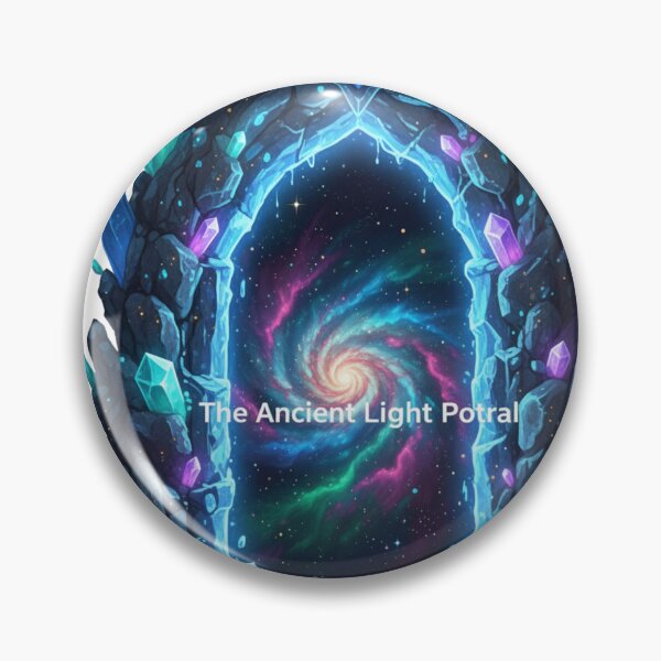Item preview, Ancient Light Portal: Cosmic Crystal Gateway to the Galaxy" designed and sold by MonaRose_Art.