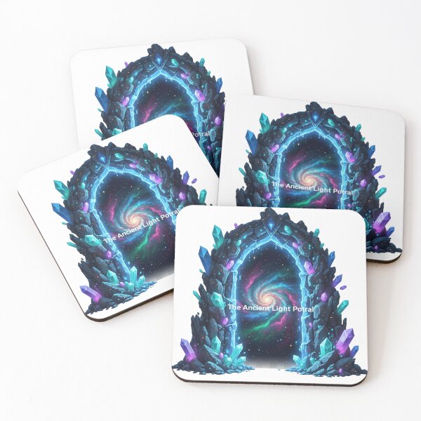 Item preview, Ancient Light Portal: Cosmic Crystal Gateway to the Galaxy" designed and sold by MonaRose_Art.