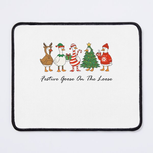Item preview, Xmas Loose Goose On The Funny Quote Silly Festive Goose designed and sold by Rackaam777Art.