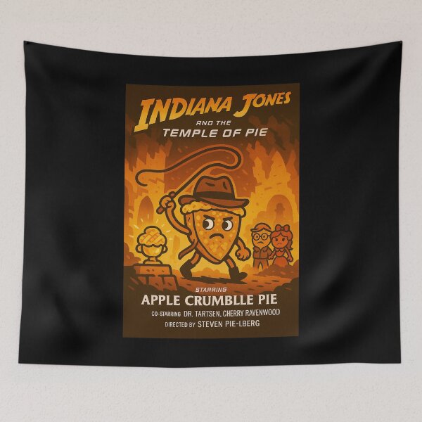 Item preview, Indiana Jones and the Temple of Pie  designed and sold by WheelieGdArt.