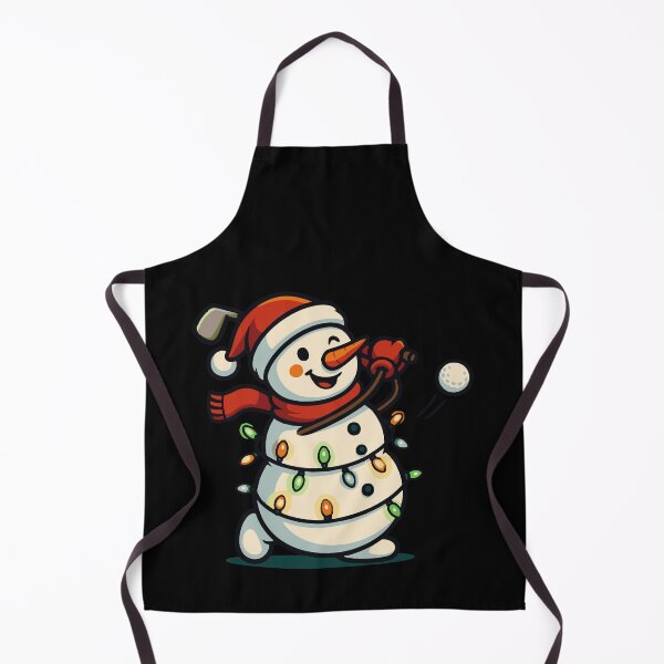 Item preview, Funny Golf Snowman Holiday Golfing Season designed and sold by LuminOrb.