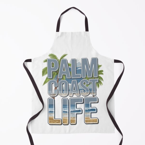 Item preview, Palm Coast Life Beach Scene designed and sold by CoastalCraze.
