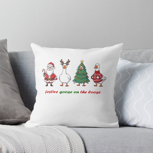 Item preview, Loose Goose Silly Xmas Festive Quote Goose The Funny On designed and sold by Rackaam777Art.
