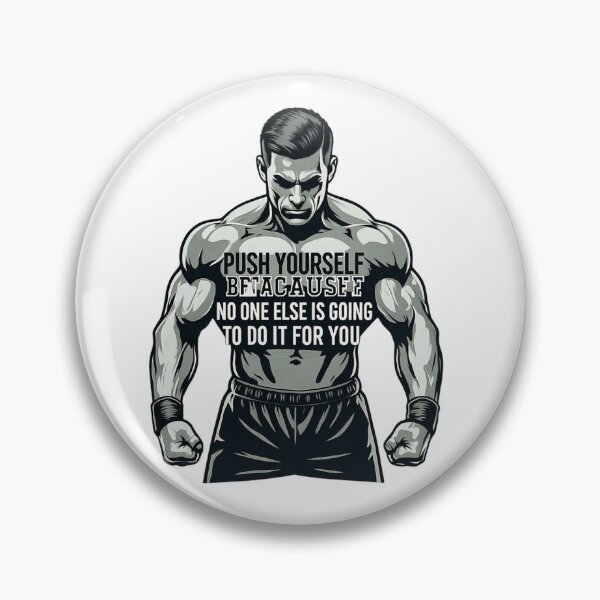 Item preview, Push Yourself – Motivational Fitness T-Shirt designed and sold by Sushikidsntoddlers.
