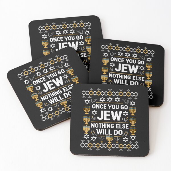 Item preview, Once You Go Jew Nothing Else Will Do Jewish Shabbat Hanukkah designed and sold by brynatshop.