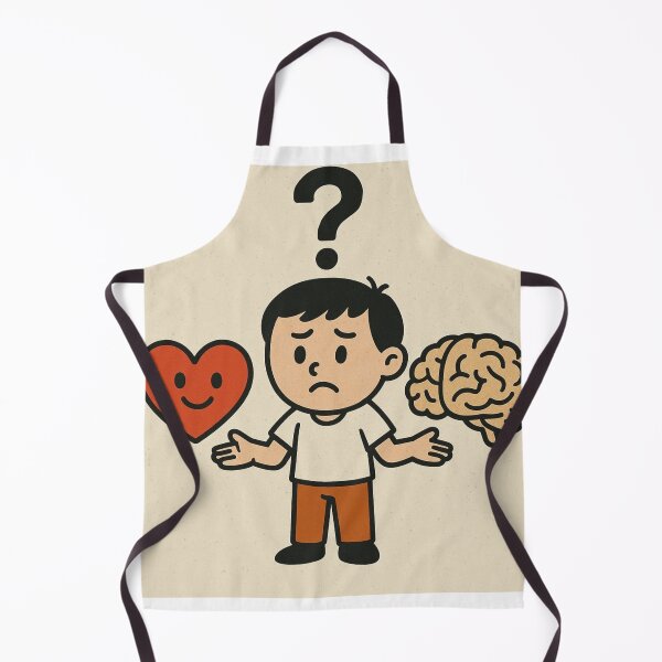 Item preview, Heart vs Mind – The Daily Struggle designed and sold by SV-Creation.