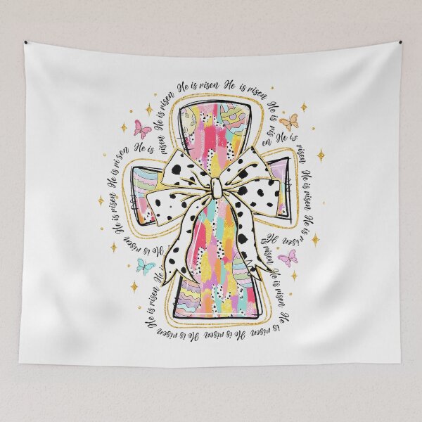Item preview, of Christ, crucified. resurrection Christianity his being commemorating the from Jesus to celebrate the especially in It after Easter, is dead during used resurrection commonly designed and sold by JUSchallerArt.