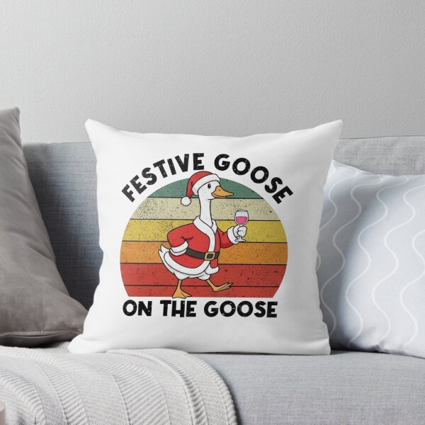 Item preview, Goose On Festive Funny The Silly Xmas Quote Goose Loose designed and sold by Rackaam777Art.
