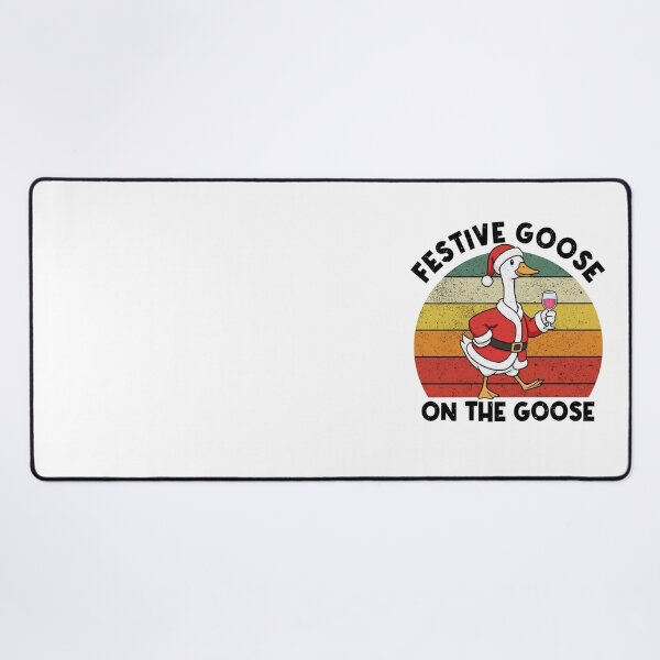 Item preview, Goose On Festive Funny The Silly Xmas Quote Goose Loose designed and sold by Rackaam777Art.