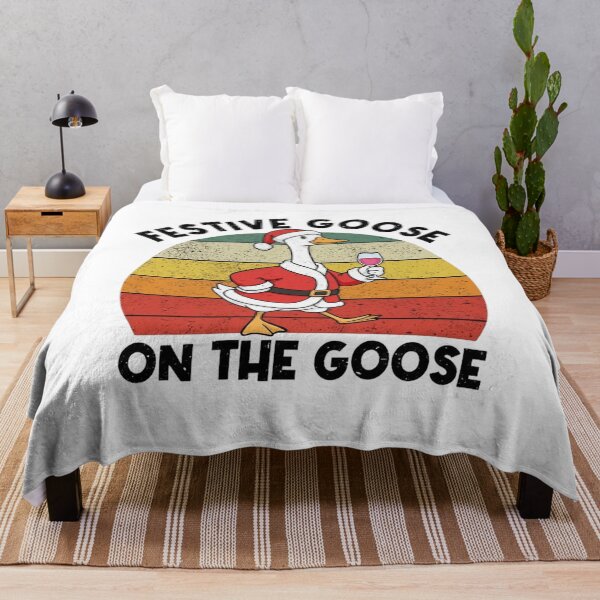 Item preview, Goose On Festive Funny The Silly Xmas Quote Goose Loose designed and sold by Rackaam777Art.