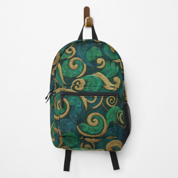 Item preview, New Zealand Māori Paua Pattern Koru Design 599 designed and sold by GrinGalore.