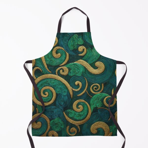 Item preview, New Zealand Māori Paua Pattern Koru Design 599 designed and sold by GrinGalore.