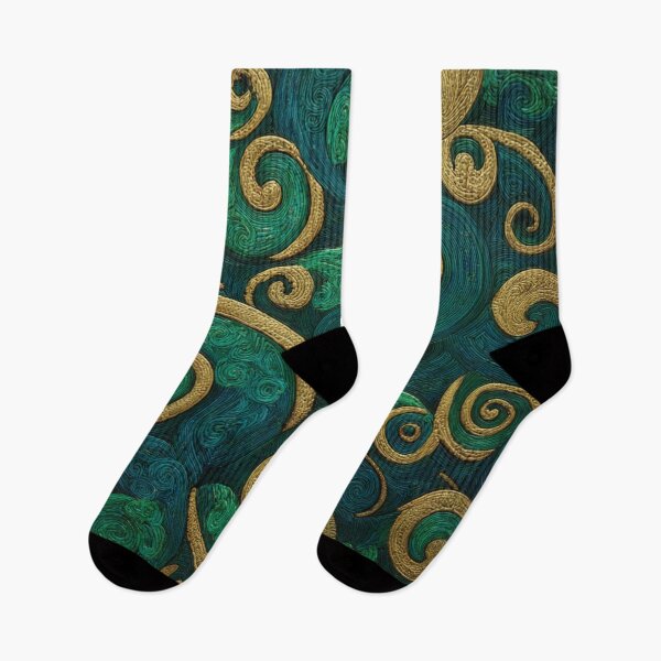 Item preview, New Zealand Māori Paua Pattern Koru Design 599 designed and sold by GrinGalore.