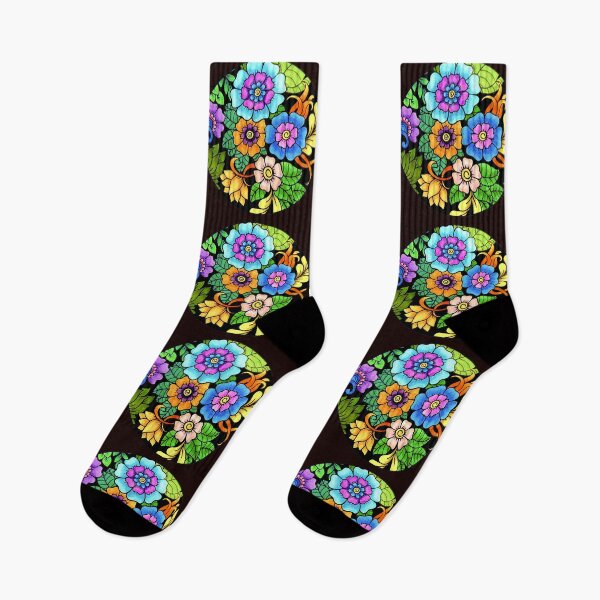 Item preview, Retro Flower Mandala designed and sold by ViaARTfactory.