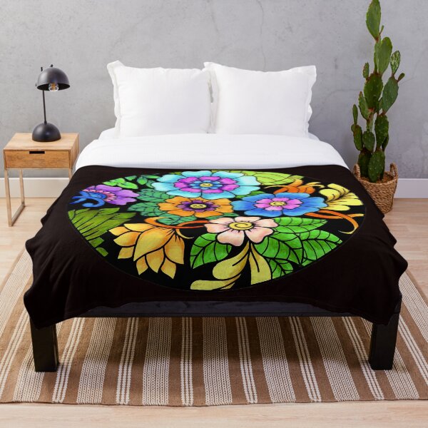 Item preview, Retro Flower Mandala designed and sold by ViaARTfactory.