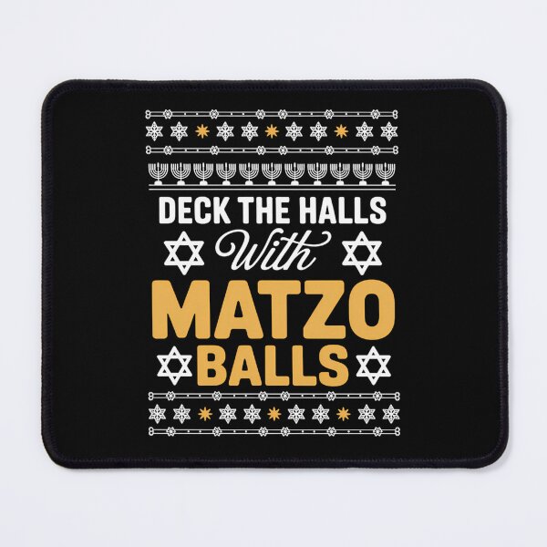 Item preview, Deck The Hall With Matzo Balls Ugly Hanukkah designed and sold by brynatshop.