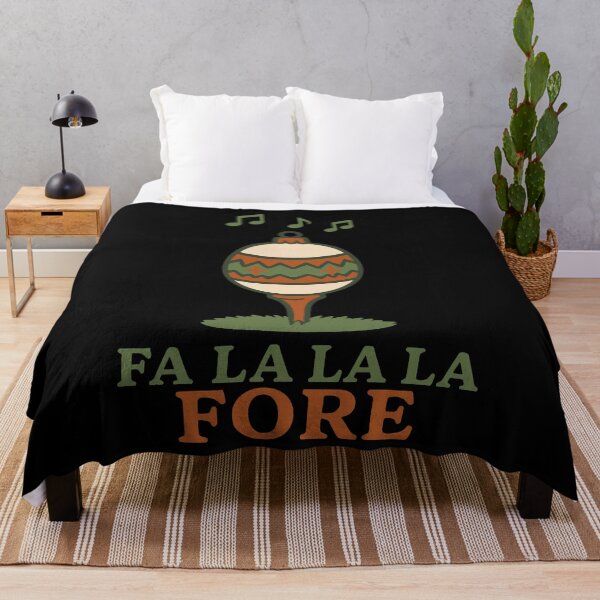 Item preview, Fa La La La Fore Golf Christmas Fun designed and sold by LuminOrb.