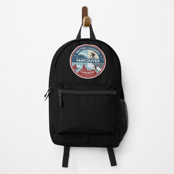 Item preview, Vancouver Canada Vintage Travel Sticker – British Columbia Adventure Design designed and sold by VividOrganica.
