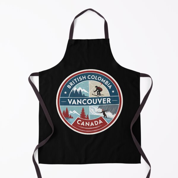 Item preview, Vancouver Canada Vintage Travel Sticker – British Columbia Adventure Design designed and sold by VividOrganica.