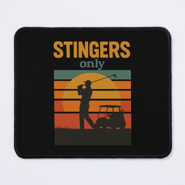 Item preview, Stingers Only Golf Player retro design designed and sold by LuminOrb.