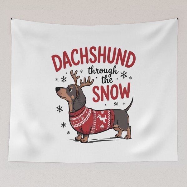 Item preview, Dachshund Christmas  Christmas Dog  Dachshund designed and sold by VladoZork.
